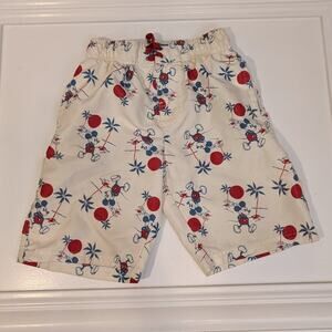 Junk Food Disney Swim Trunks Mickey Vintage Vibes Vacation Ready Style - Size M